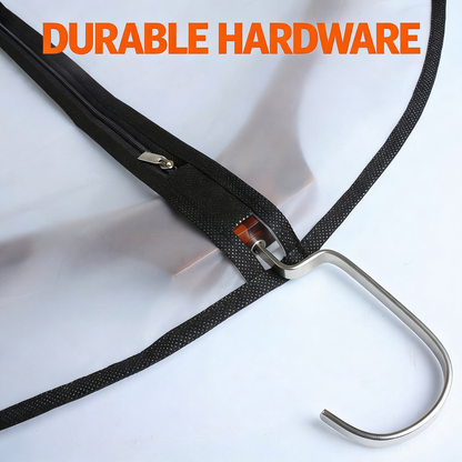 Hanging Garment Bags with Zipper, Multi-Size Clothes Protectors for Closet
